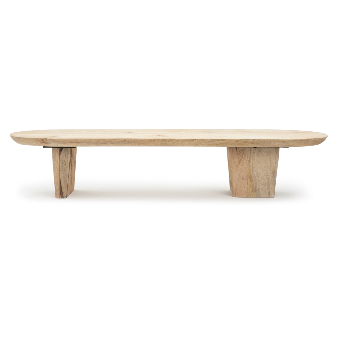 Indira Wood Coffee Table Light Brown