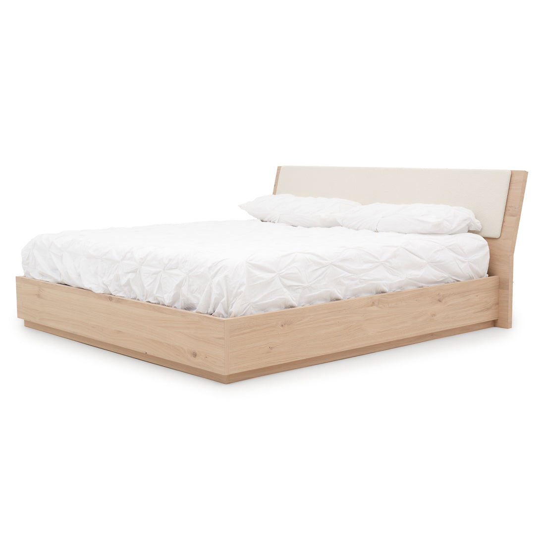 Elaina King Bed Light Brown