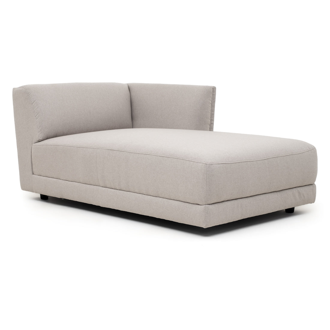 Nathan Modular Right Chaise Light Grey