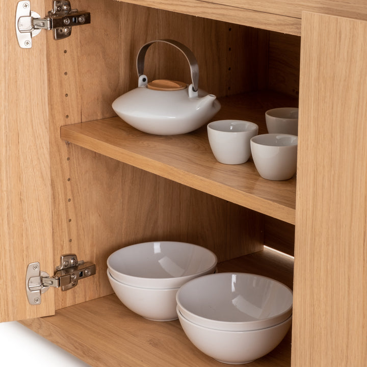 Nicolas Wood Sideboard Light Brown