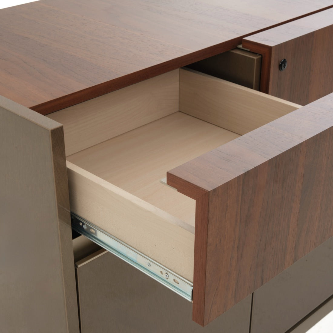 Epic 4-Drawer Filing Cabinet Dark Brown