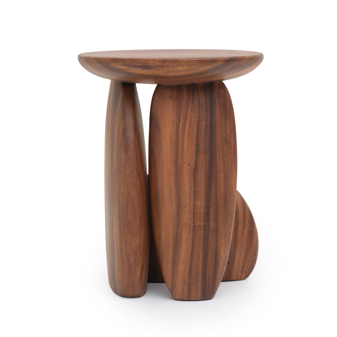 Suri Wood Accent Table Light Brown