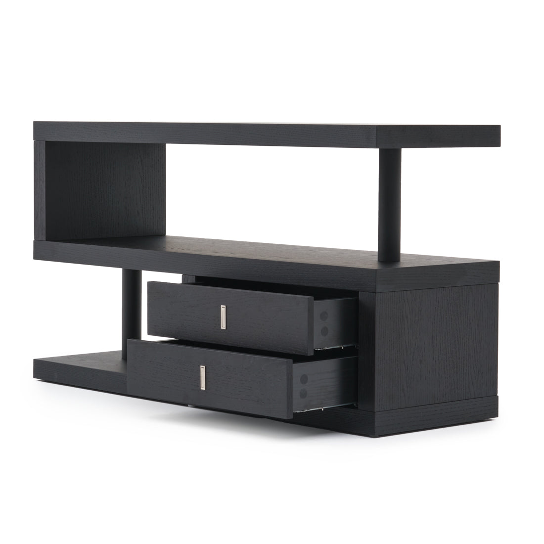 Edward Wood Bookcase Black
