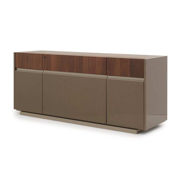 Epic 4-Drawer Filing Cabinet Dark Brown