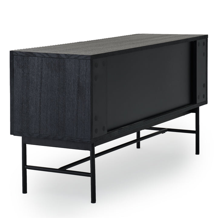 Easton Wood Sideboard Black