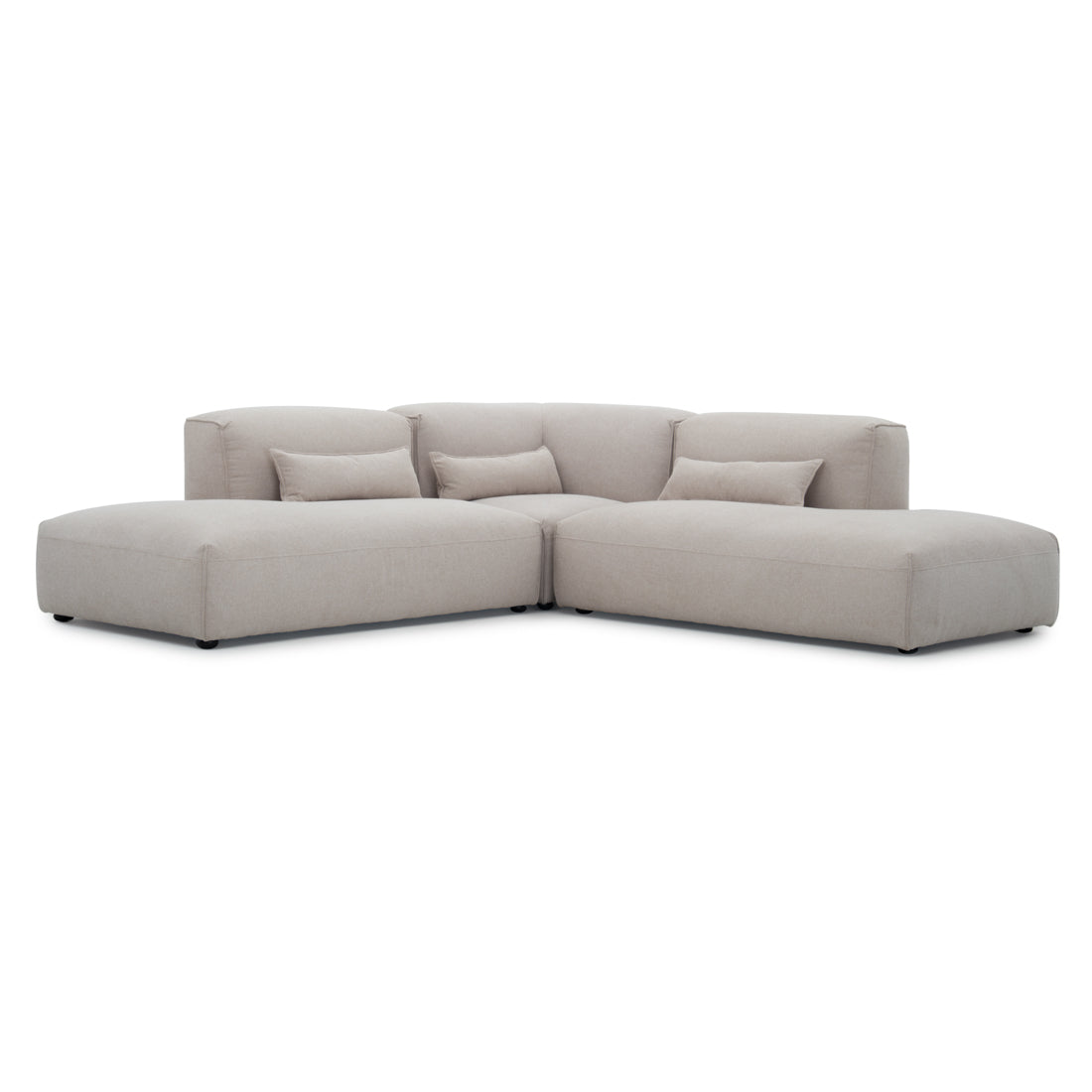 Ellemia Fabric Modular Set Beige