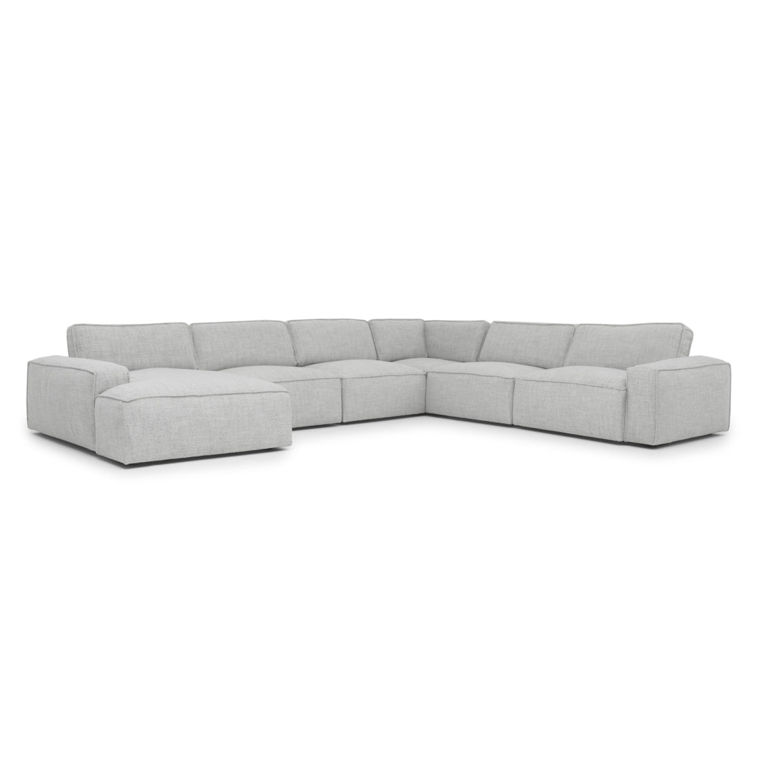 Nash Fabric Modular Set Light Grey