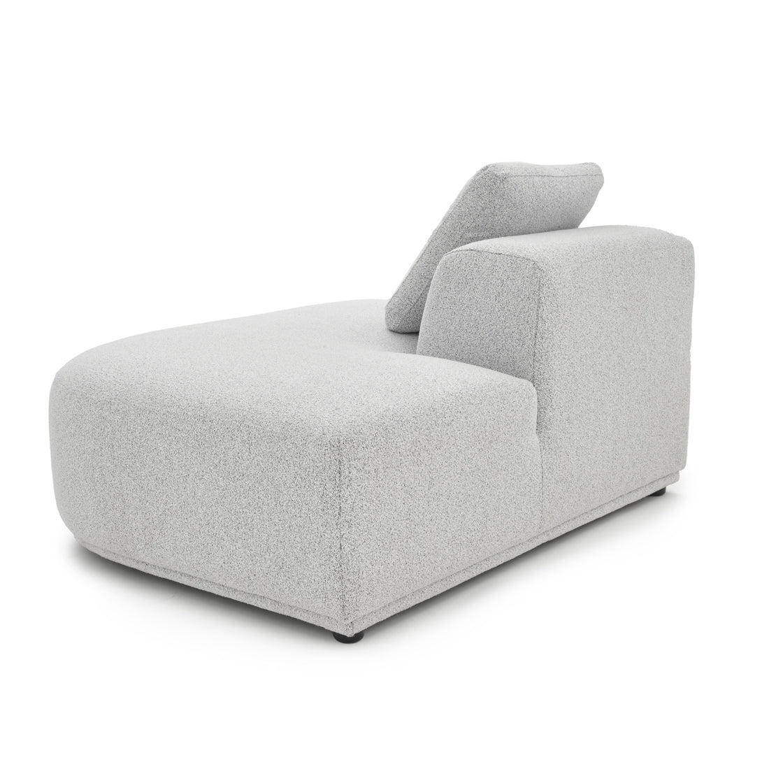Willowdale Modular Chair W. Right Bumper Light Grey