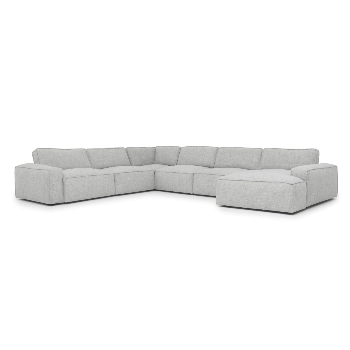 Nash Fabric Modular Set Light Grey