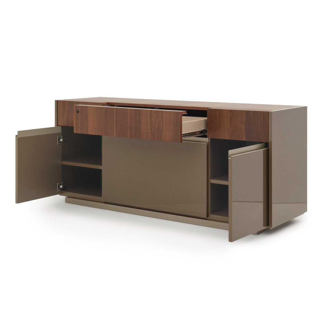 Epic 4-Drawer Filing Cabinet Dark Brown