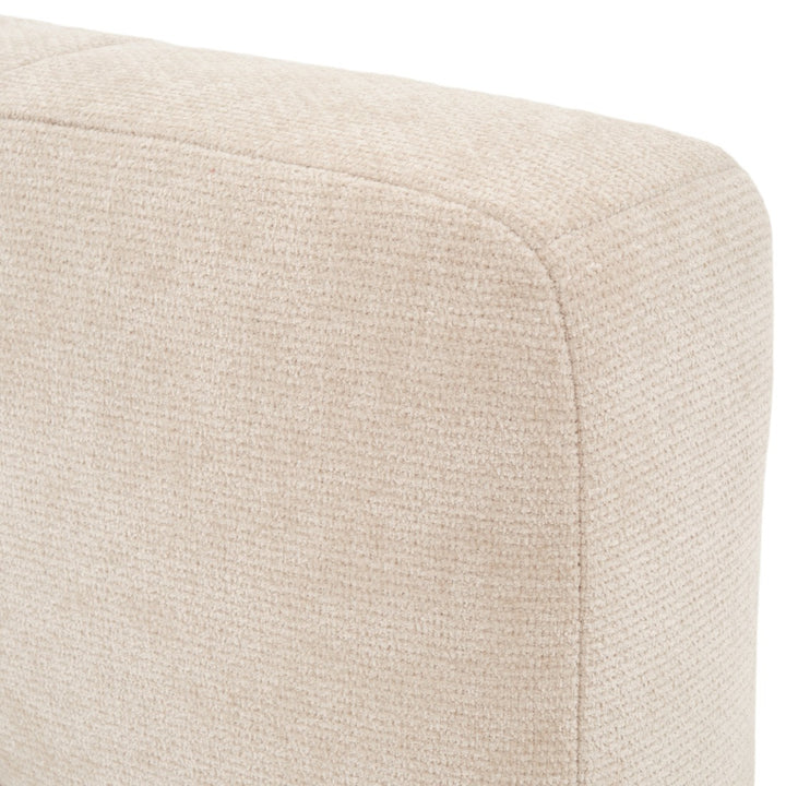 Esmarie Fabric King Bed Beige