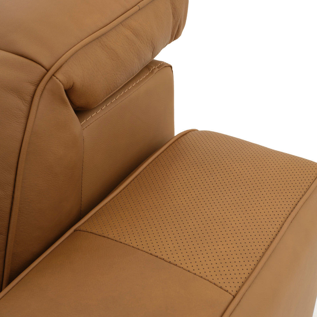 Nikolai Reclining Accent Chair Cognac
