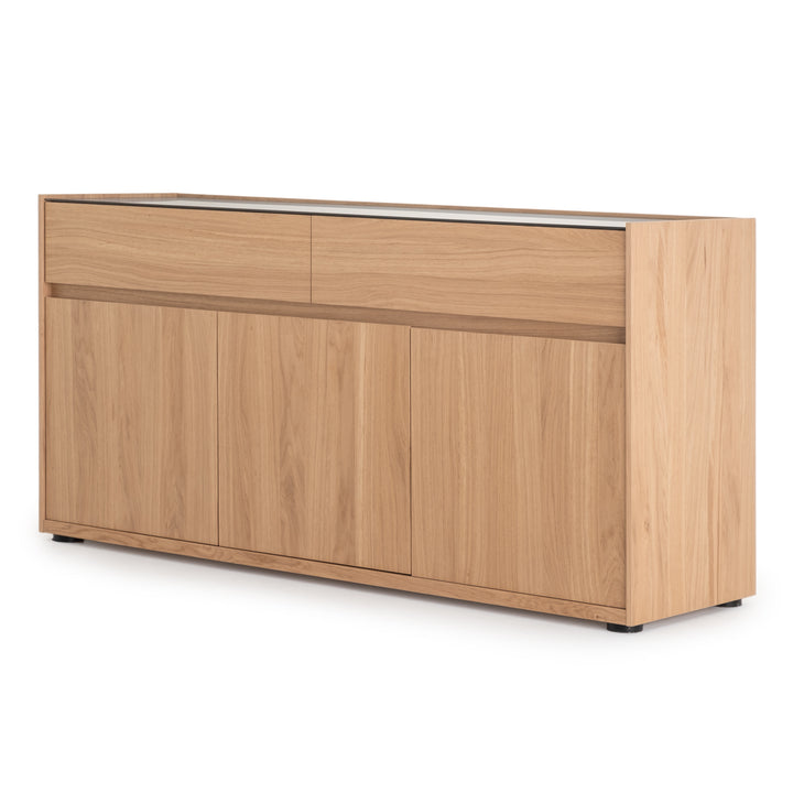 Nicolas Wood Sideboard Light Brown