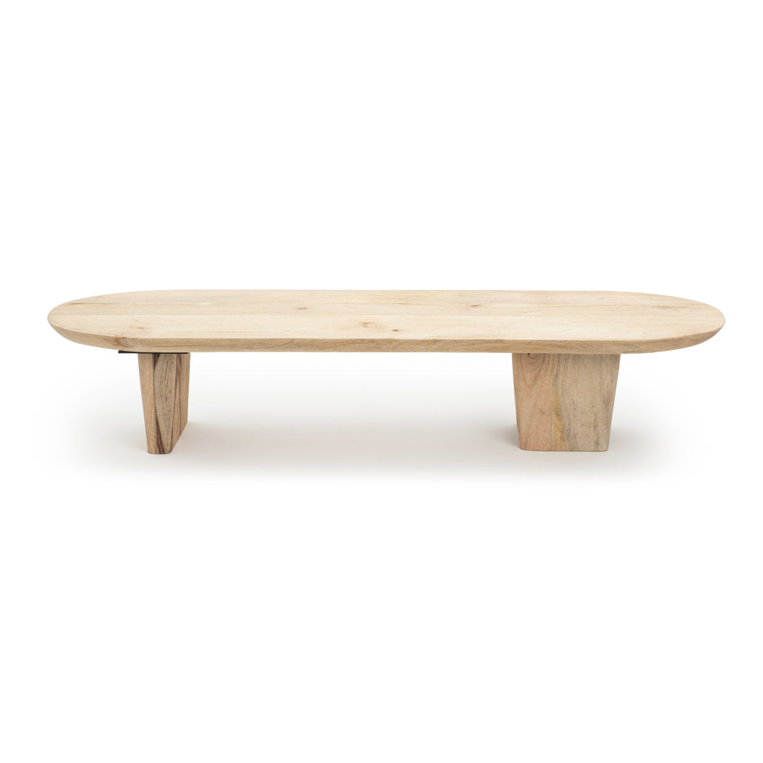 Indira Wood Coffee Table Light Brown