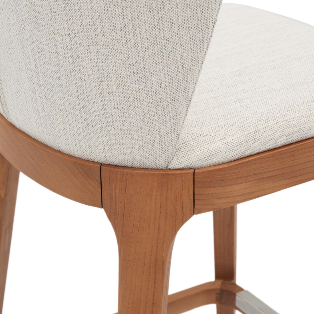 Nelvy Counter Stool Off White
