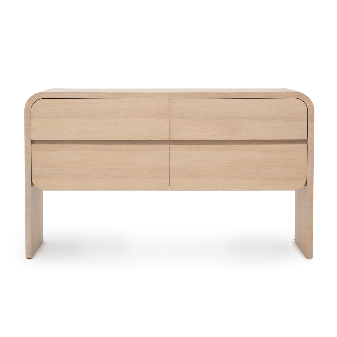 Smilla 4-Drawer Dresser Light Brown