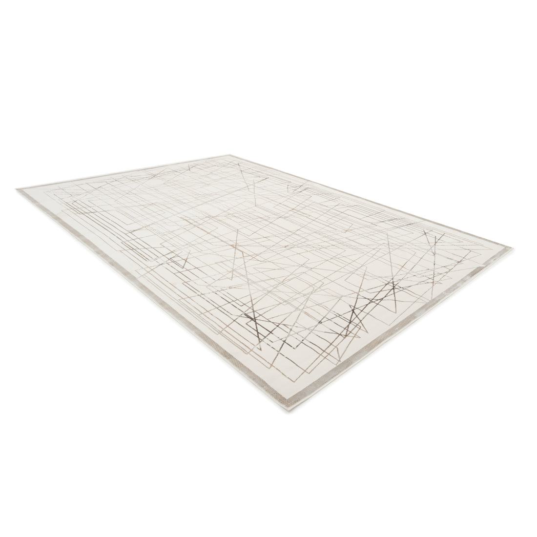 Wany Area Rug Black & White
