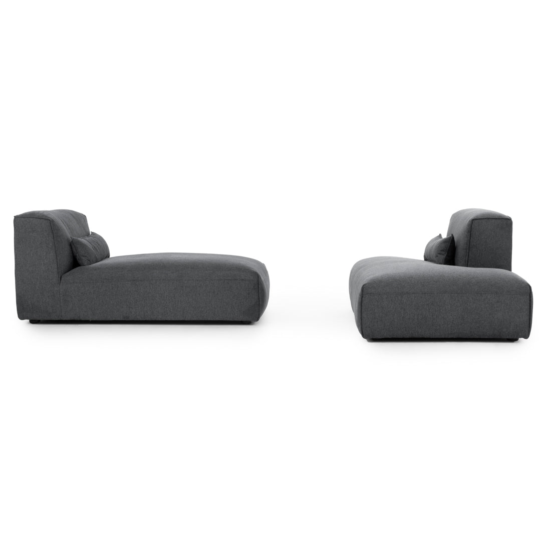 Ellemia Fabric Modular Set Dark Grey