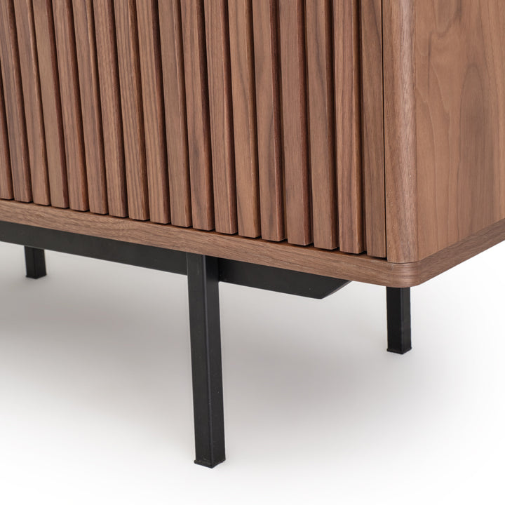 Emory Wood Curio Dark Brown