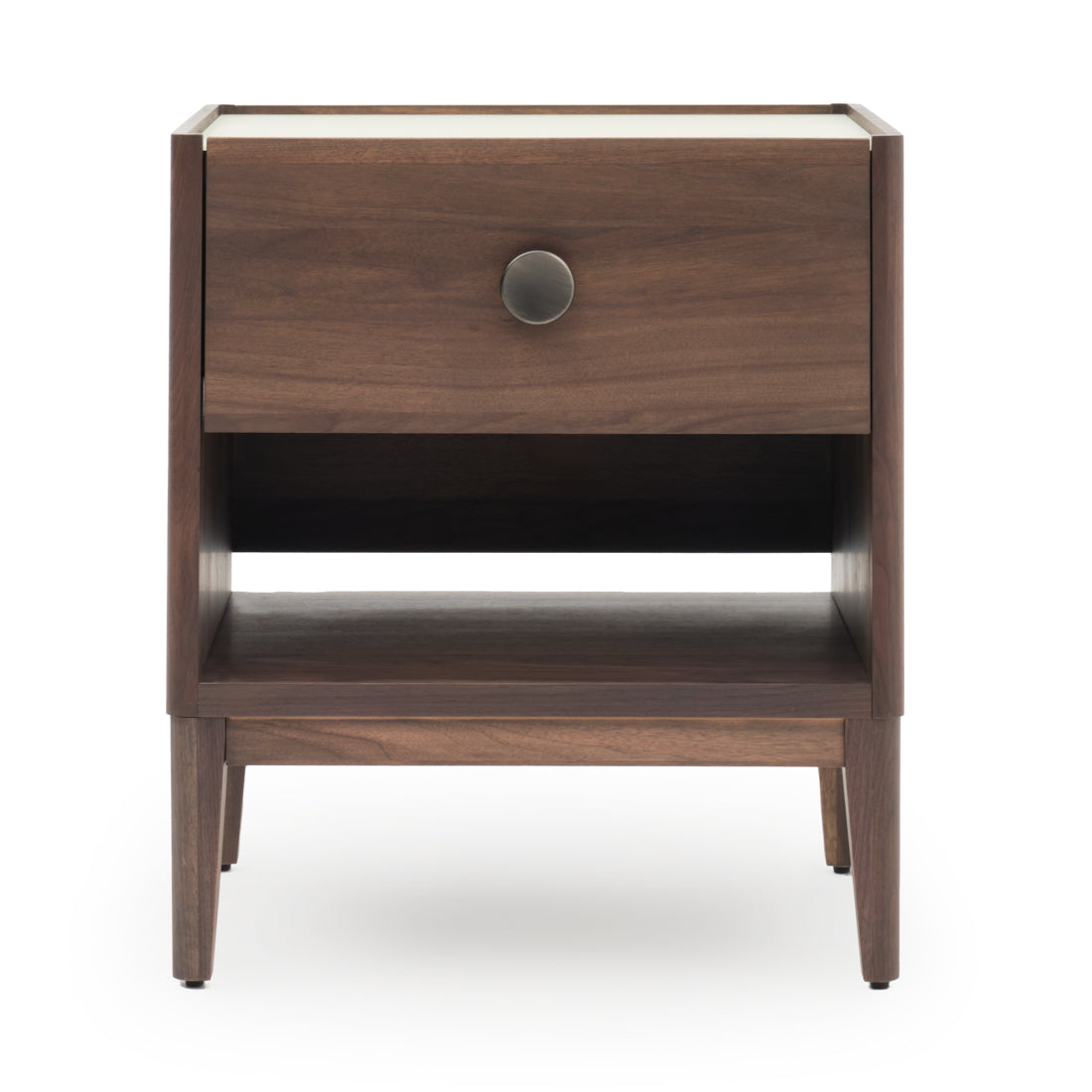 Nathaniel Left Nightstand Dark Brown