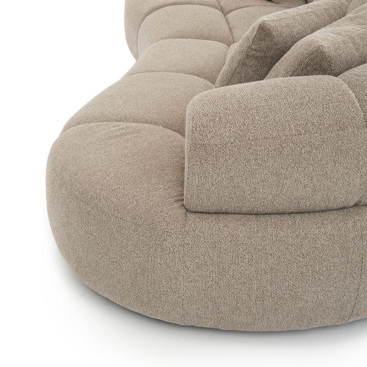 Edwina Fabric Modular Sofa Taupe
