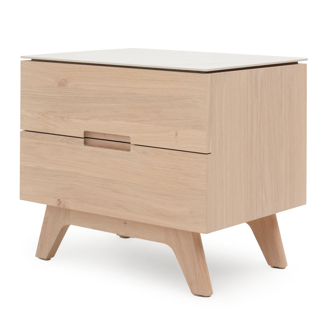 Elaina Nightstand Light Brown