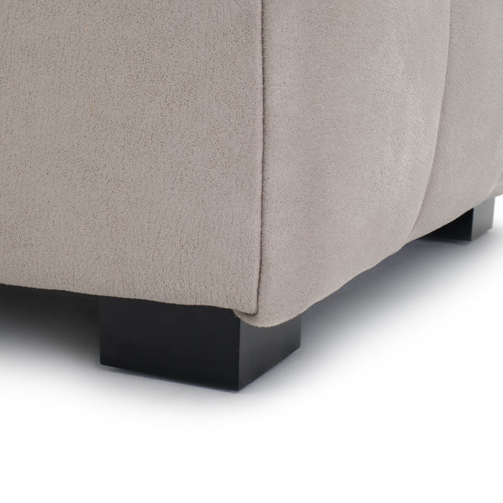 Norika - Open Box Modular Ottoman - 31.5W Light Grey
