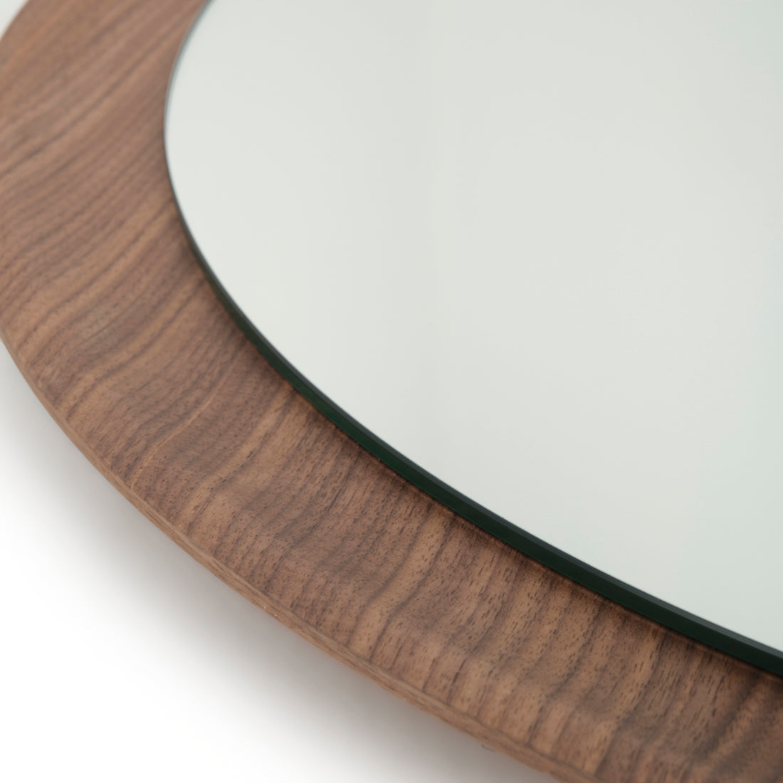 Nashira Wall Mirror Dark Brown