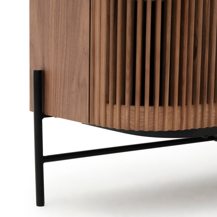 Easton Wood Sideboard Dark Brown