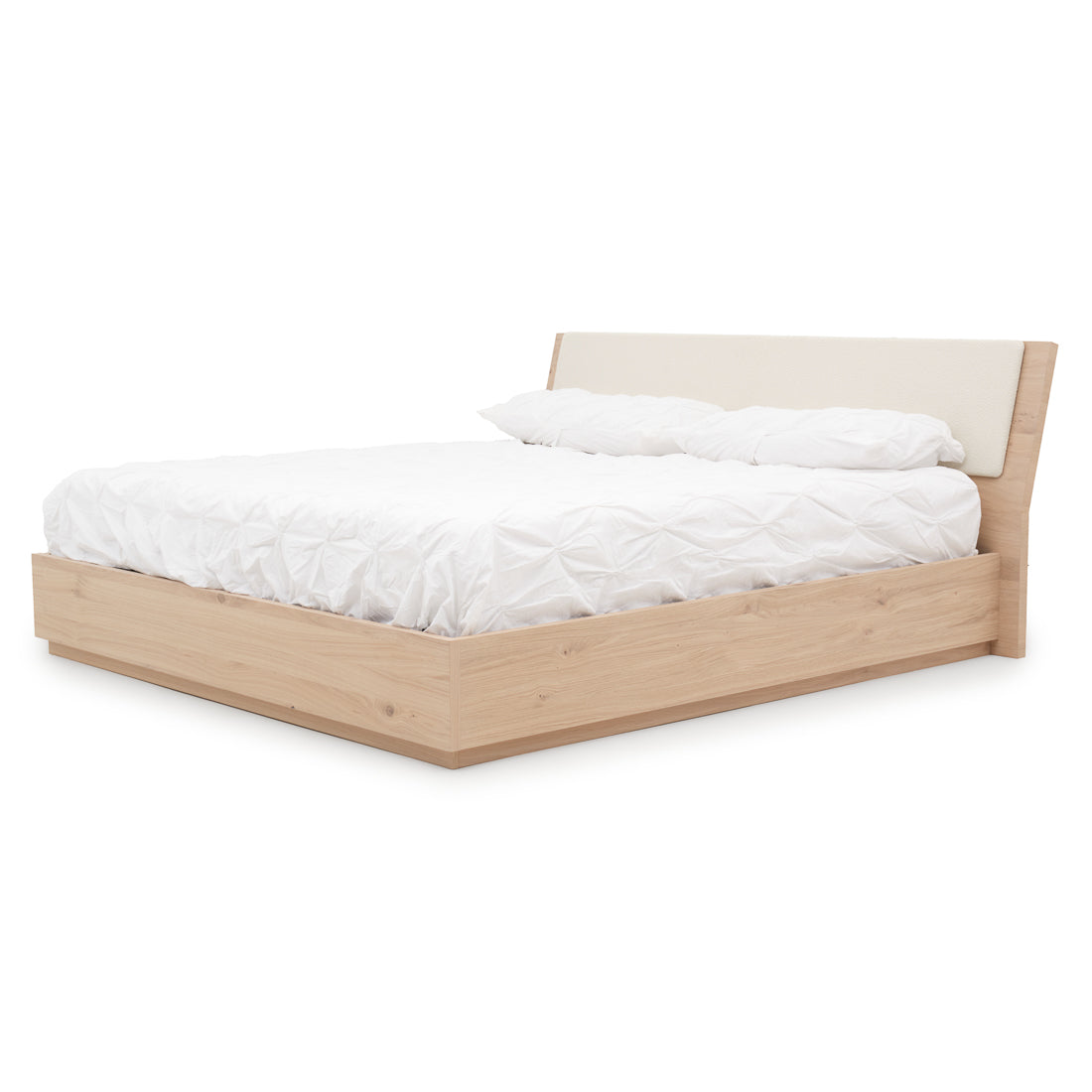 Elaina Queen Bed Light Brown