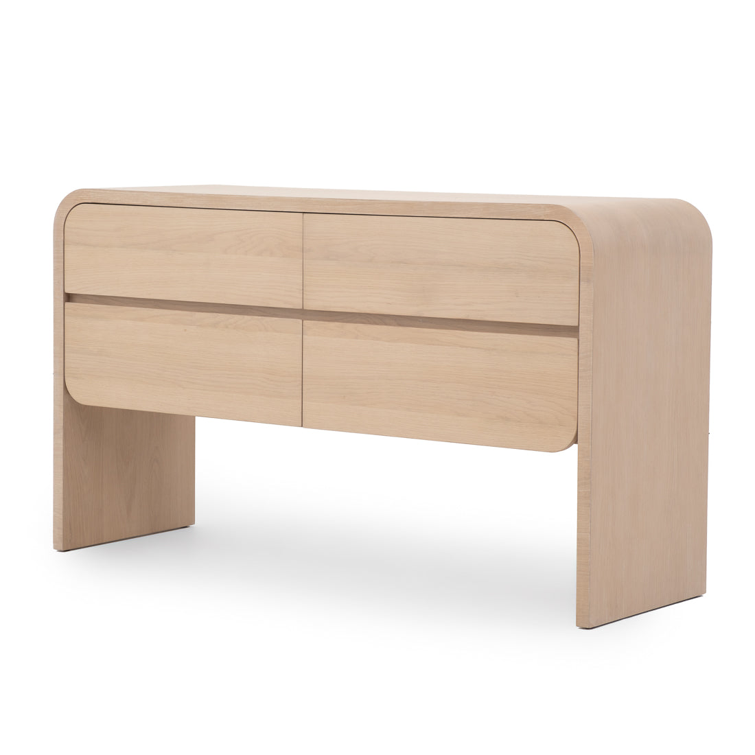 Smilla 4-Drawer Dresser Light Brown