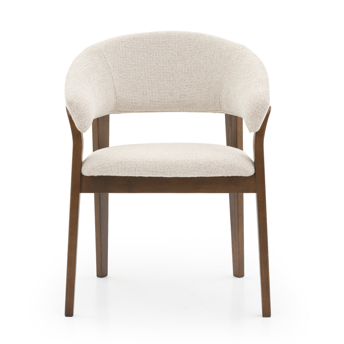 Nimesha Fabric Armchair Light Grey