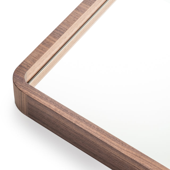 Edris Floor Mirror Dark Brown