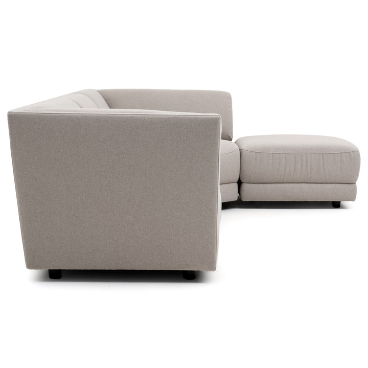 Nathan Fabric Modular Set Light Grey