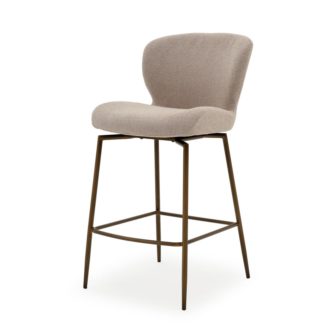 Erisa Counter Stool Light Grey