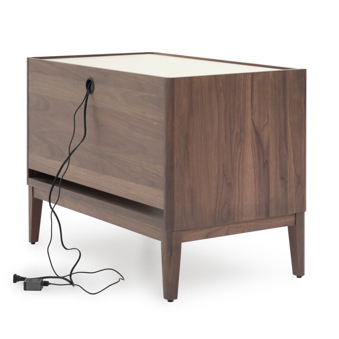 Nathaniel Left Nightstand Dark Brown