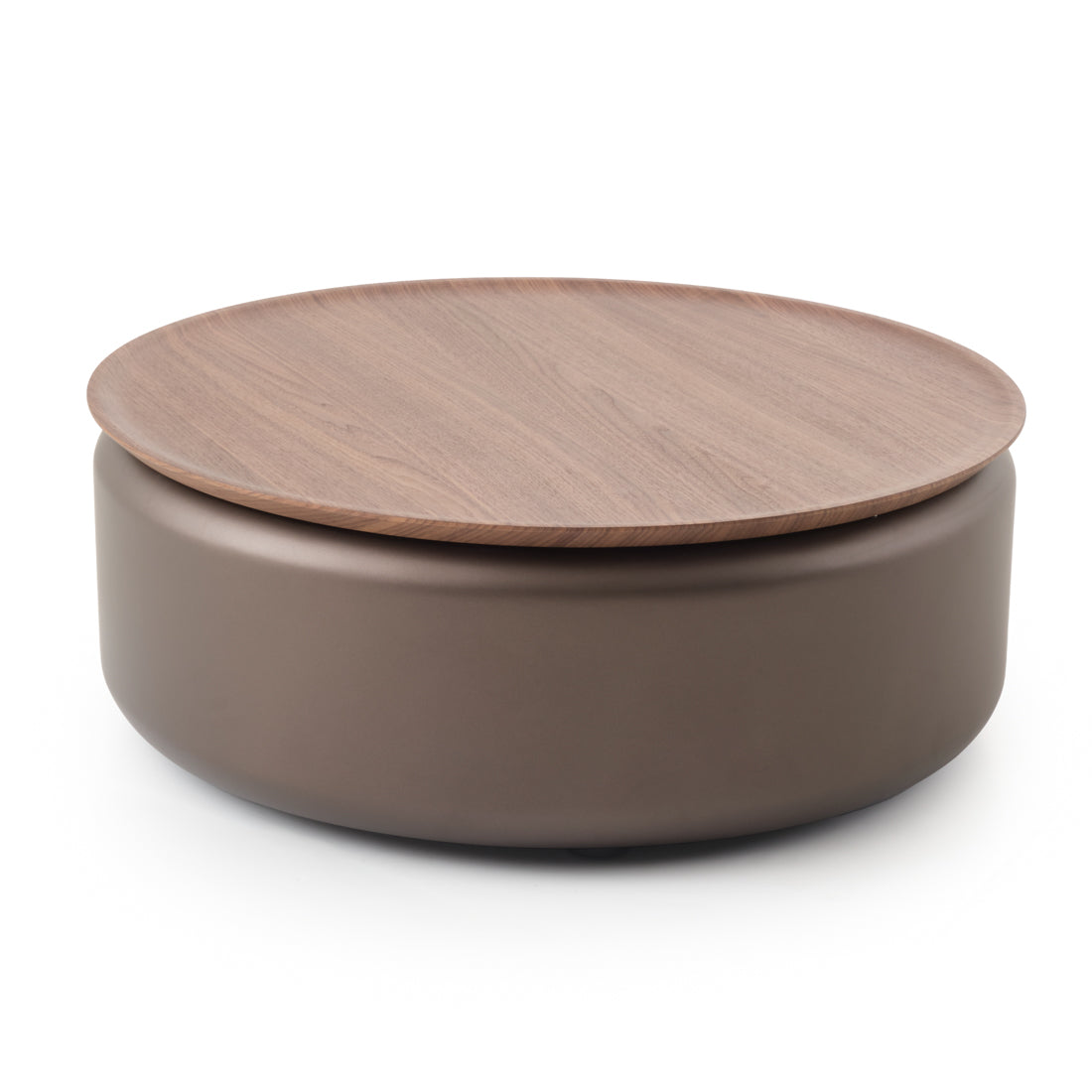 Narelle Wood Coffee Table Dark Brown
