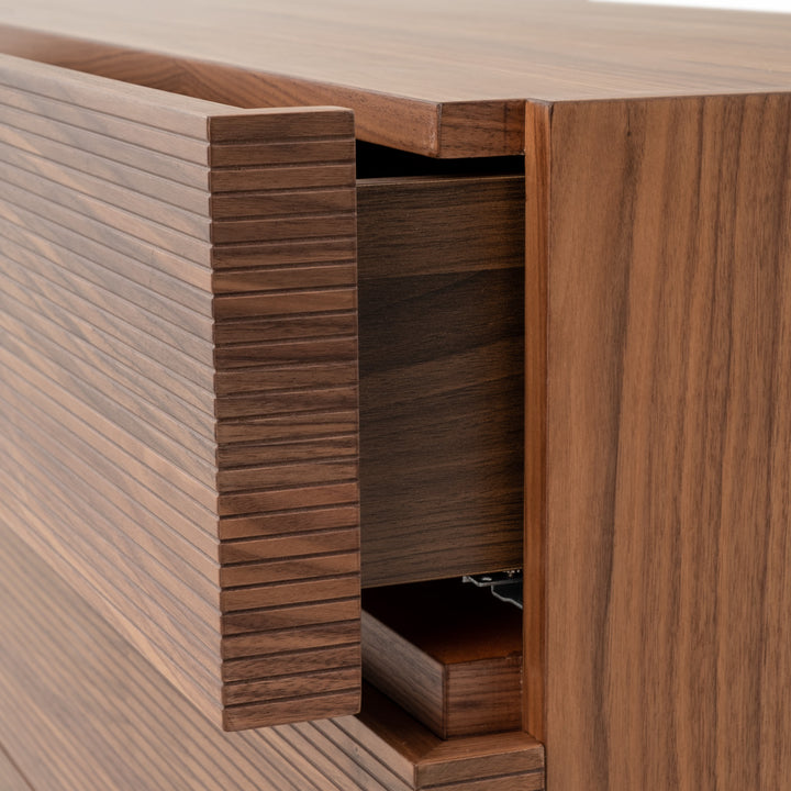 Eckhart 6-Drawer Dresser Dark Brown