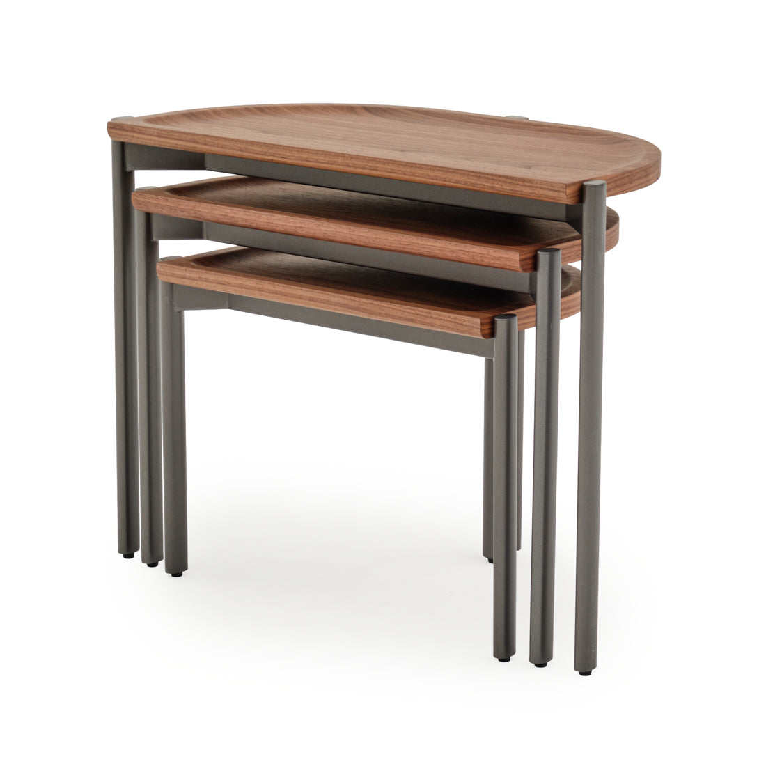 Nami Nesting Table Dark Brown
