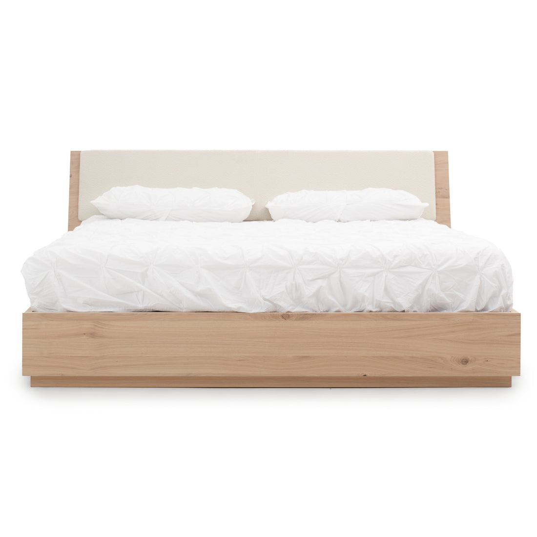 Elaina Queen Bed Light Brown