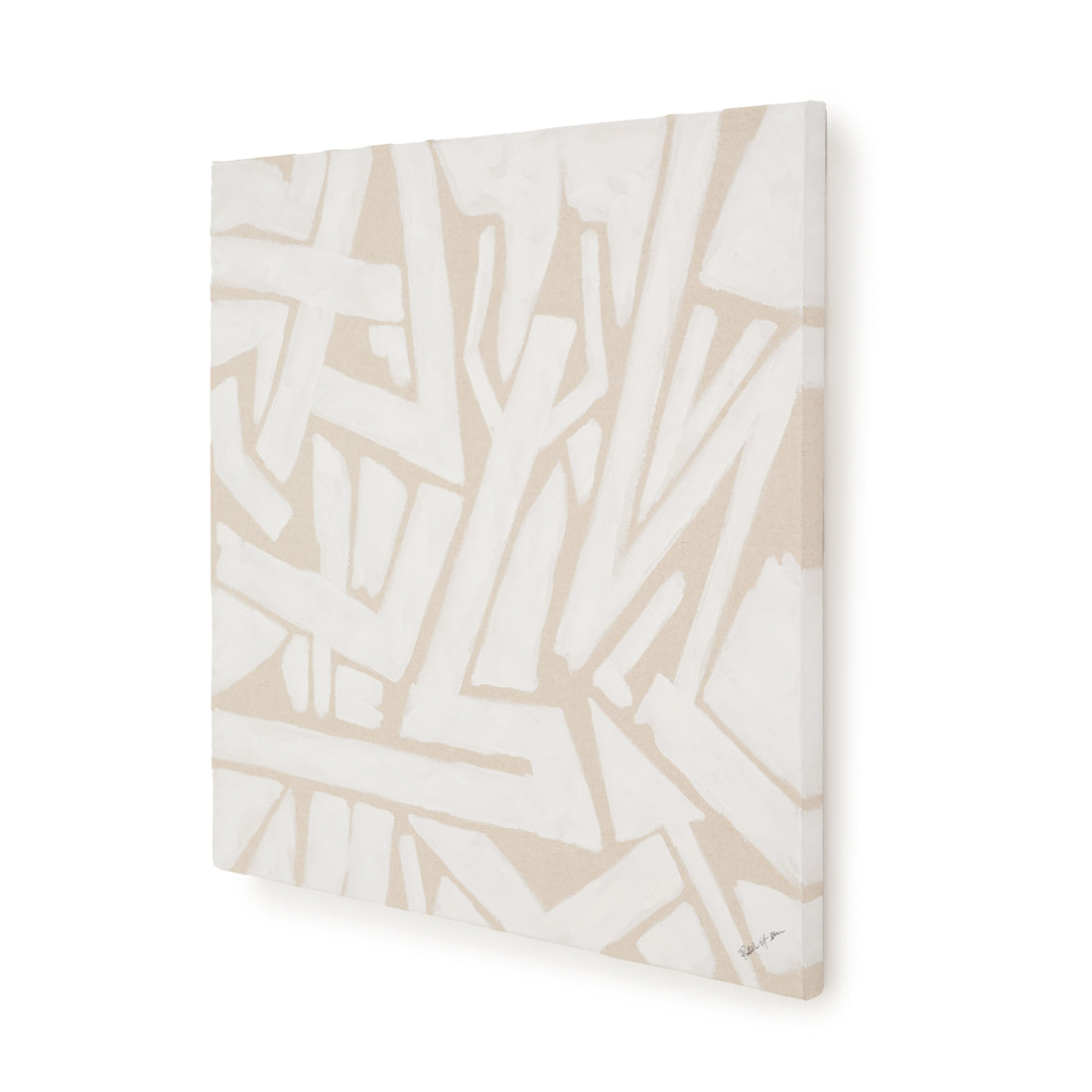 Nabalz Painting on Canvas Off White