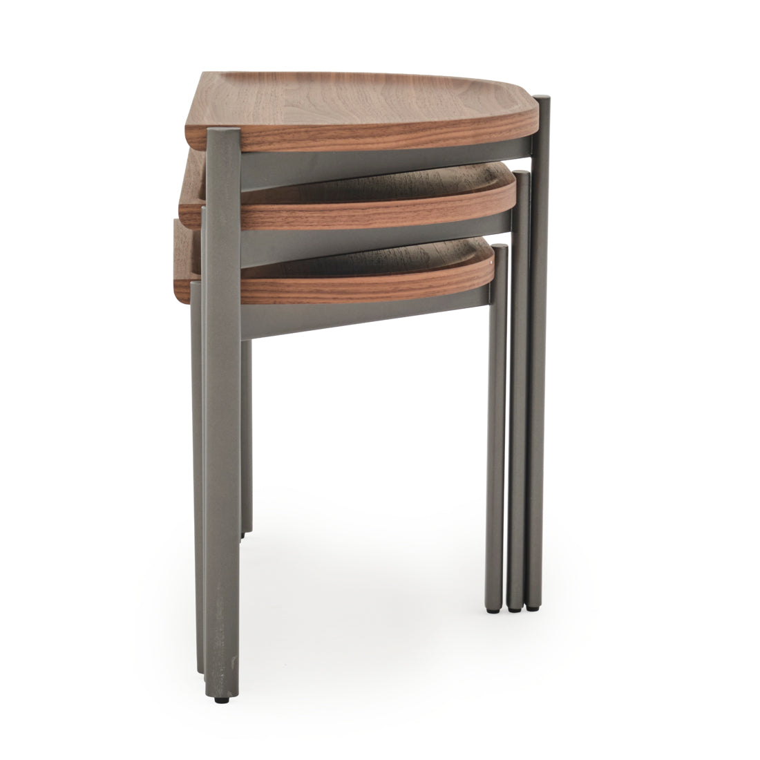 Nami Nesting Table Dark Brown