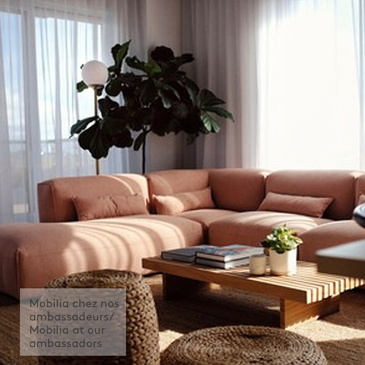 Ellemia Fabric Modular Set Pink