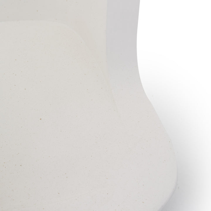 Edia Outdoor End Table White