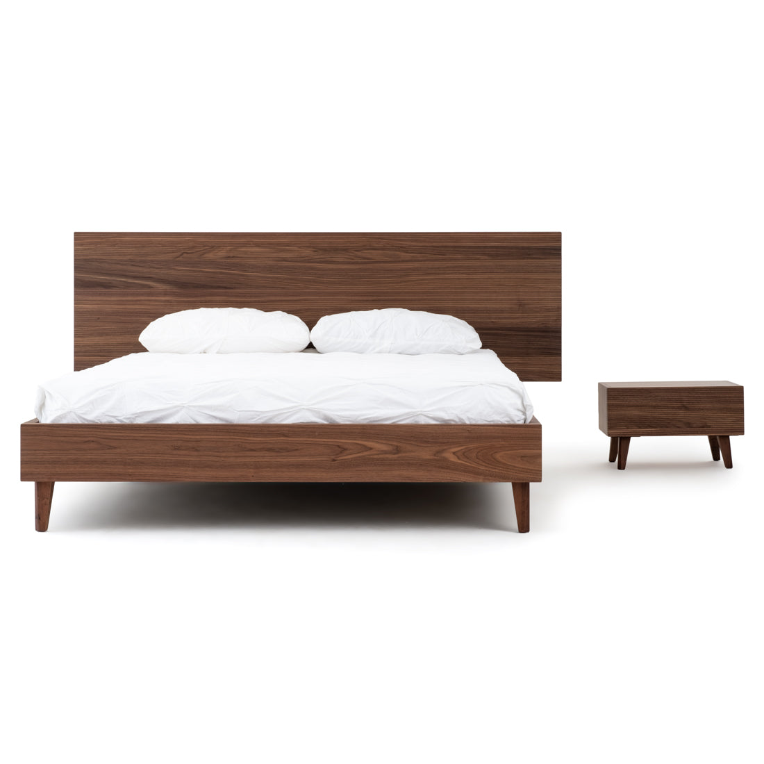 Eckhart King Bed Dark Brown