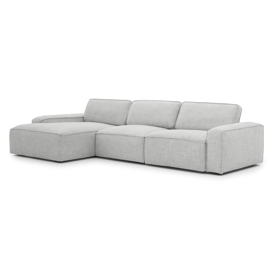 Nash Fabric Modular Set Light Grey