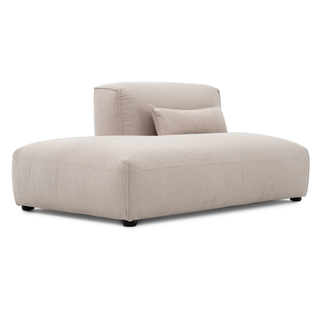 Ellemia Modular Chair W. Left Bumper Beige