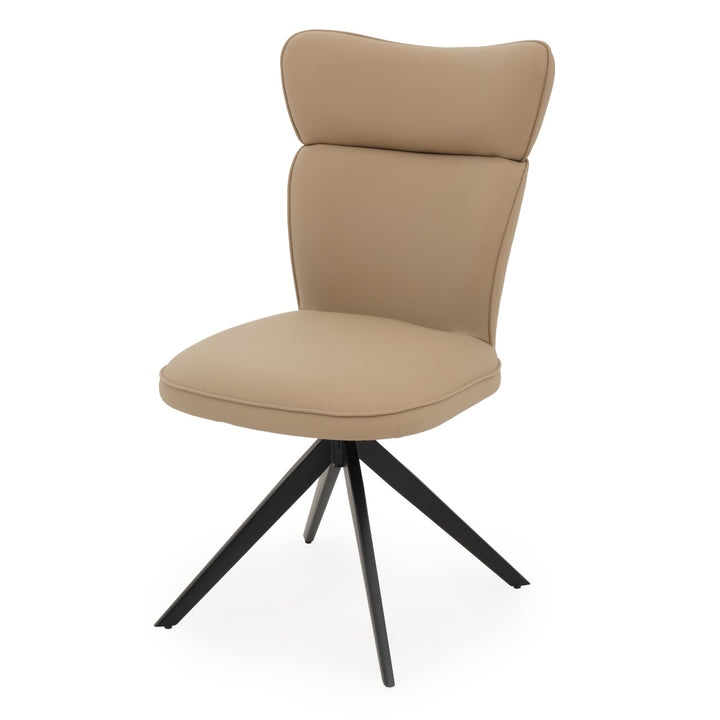 Edrian Swivel Chair Taupe