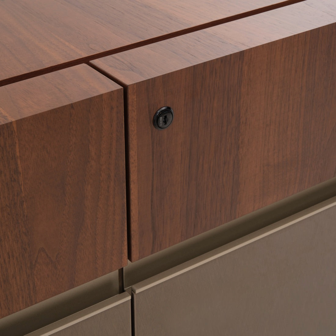 Epic 4-Drawer Filing Cabinet Dark Brown