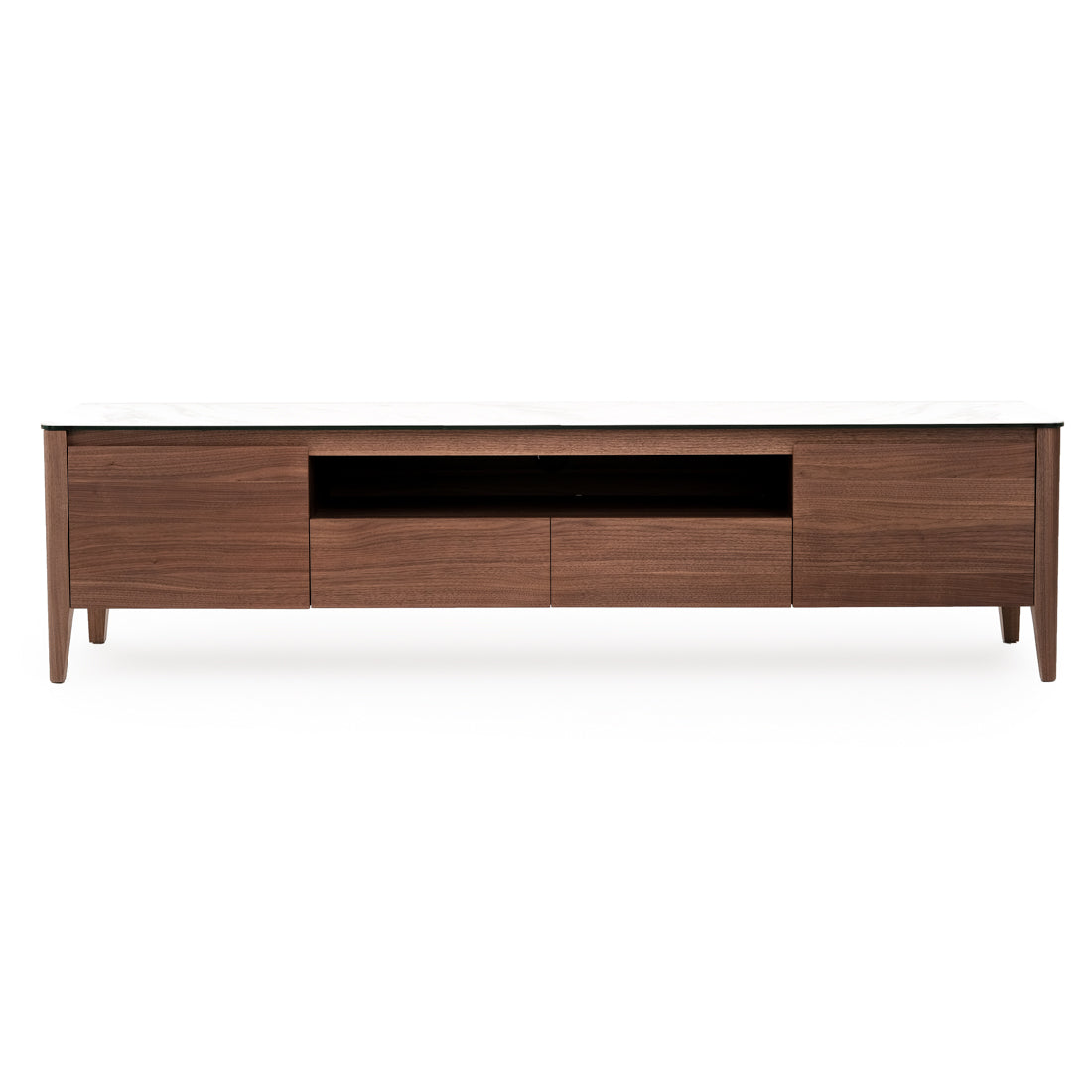 Elkom TV and Entertainment Unit Dark Brown